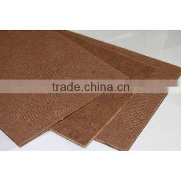 dark brown hardboard