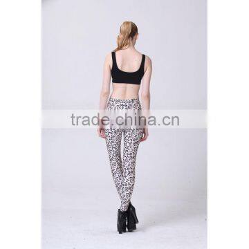 2015 Newly Women Leopard Printed Yoga Leggings photo-6