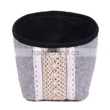 Lace Decorated Small Storage Box