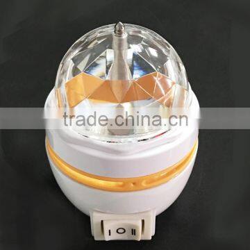 Hot Sell Color Changing USB LED Rotating Light for Christmas Holiday photo-3