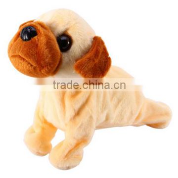 Lovely Plush Sound Control Electronic Dogs Pets Baby Gift Toy