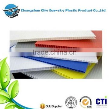 Polypropylene Plastic Twin Wall Coroplast Sheet