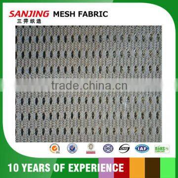 China supplier flocking 3d mesh fabric for man shoes sports