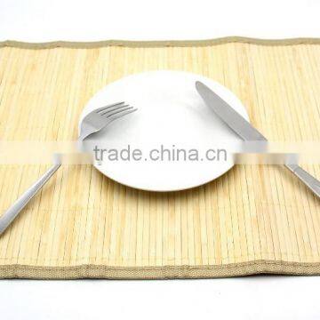 LBY promotional 4 pcs bamboo table place mat set (A)