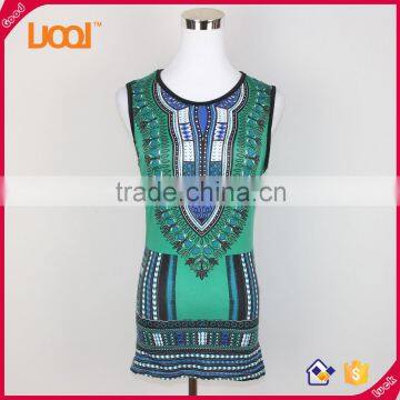 New Arrival African Dashiki Women Printing Tank Top photo-3