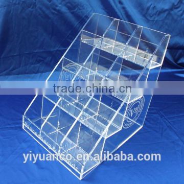 Custom acrylic cosmetics display stand/acrylic display/acrylic stand/cosmeic display stand