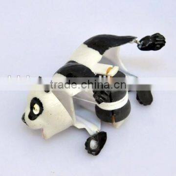 4 Inch Panda Wholesale Plastic Pull String Toys for Promotion Gift photo-2