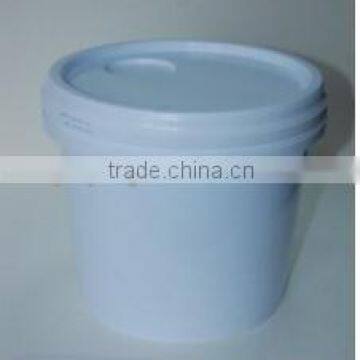 Wholesale 5 Gallon white plastic buckets with lid and handle