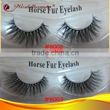 Worldbeauty Horse fur eyelash. much thin and soft! customized package