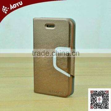 fashionable book style leather covers for iphone 4s