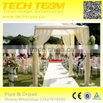 aluminium pipe and drape for wedding hot sale event backdrop