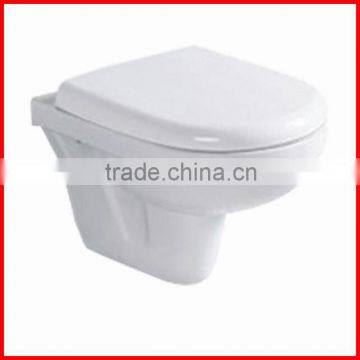 Economic sanitary ware white p-trap wall mounted one piece ceramic toilet 8123                        
                                                Quality Choice