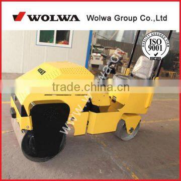 one ton roller compactor driving road roller GNYL850
