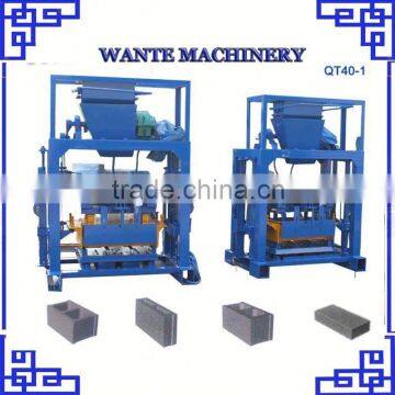 QT4-40 Seni-Automatic Manual Cement Block Making Machine/concrete block making machine price