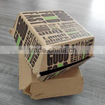 China Supply Custom Hamburg Packing Boxes With Logo Design