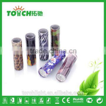 Hot Mini Cheap Aluminum 9 LED Flashlight for Promotion Gift LED Flashlight photo-6