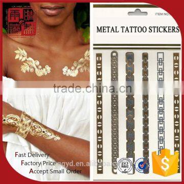 Beauty water transfer customized temporary tattoo sticker