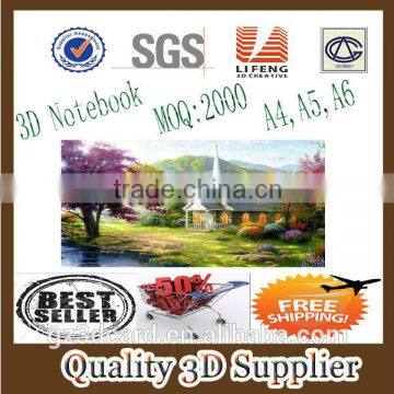 Guangzhou lifeng 3d notebook lenticular notebooks