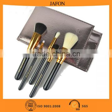 2016 New items 5pcs cosmetic brush set double face hair