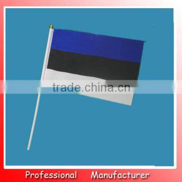 50*70cm Hand Held Flag,red Black Red Flag,68D Polyester Flag