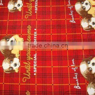 Rotary Printing 100% Polyester Fleece Blanket in Bulk