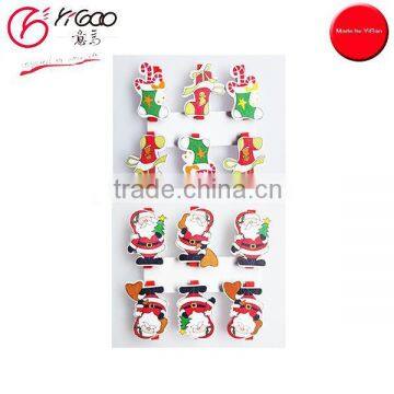 700068 deer clip christmas hair clips