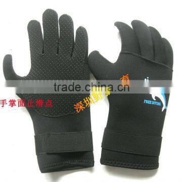 Thigh Gloves High Stretch Five Finger Diving Glove For Hand Protection