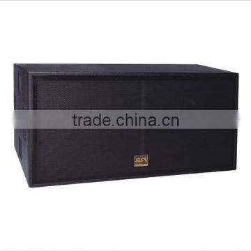 dual 18 inch 1200W RMS 4ohm 220mm magnet subwoofer