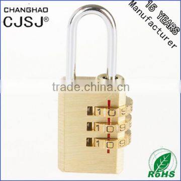 CJSJ Hot Sale Brass Combination CH-04B Brass Padlock