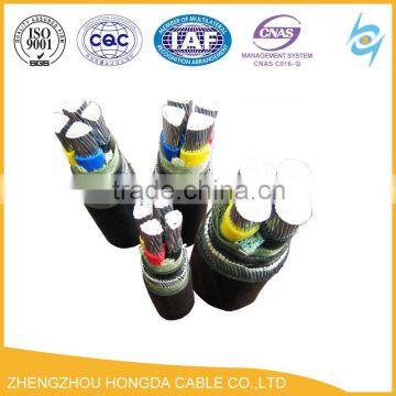 aluminum conductor steel wire armoured underground cable