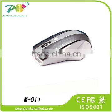 Rechargeable ergonomic wireless mouse 2.4ghz DPI mouse with usb docking station for door gift