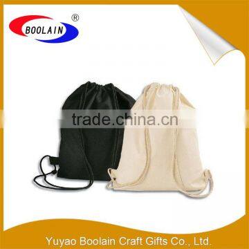 New world online shopping cotton canvas drawstring bag buy from china