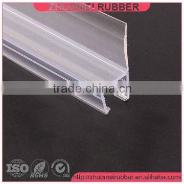 h shape plastic bath door seal