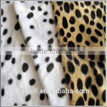 Animal Printing Velboa, super soft vlour fabric