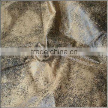 2015 Newest Polyester faux leather furniture fabric