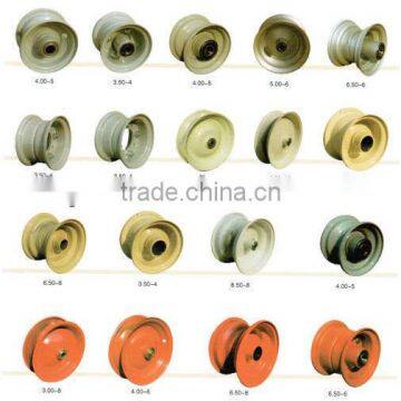 wheelbarrow wheels part rim for 350-8 air wheels