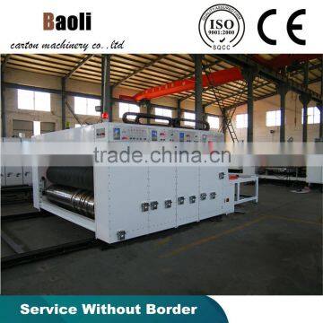 Remarkable performance corrugated carton cardboard printing slotting rotary die cutting machine