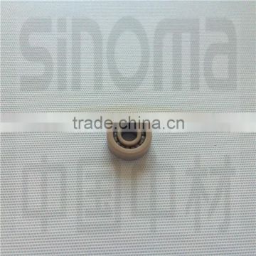 605 plastic bearings with glass balls/ceramic ball