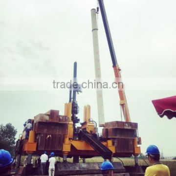 Hydraulic Pressure Piling Machine, 400 ton Hydraulic Static Pile Driver piling rig for sale