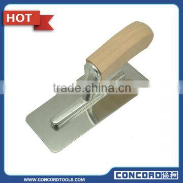 Venetian Trowel, Stainless Steel Trowel, Natural Wooden Handle Unlacquered