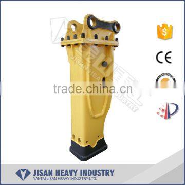 ZX210 excavator used hydraulic quartering breaker rock hammer