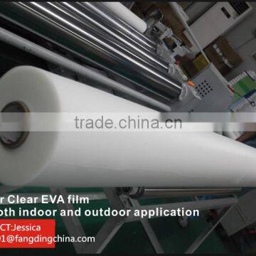 excellent transparent EVA interlayer film for laminating glass