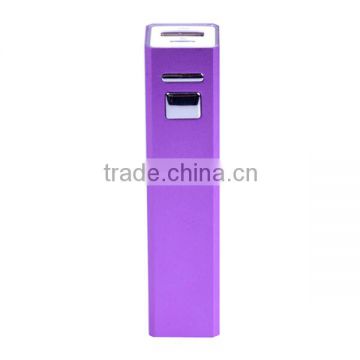 2000mah Lipstick Universal Portable manual for Power Bank vogue double usb 2600mah mobile power bank for smartphone