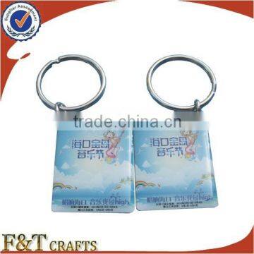 Metal Plane Personalized Cheap Keychains With Epoxy photo-6