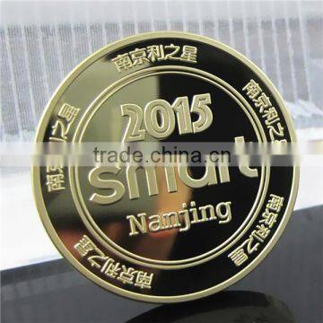 High Quality Token Brass Coin / Company Commemorative Coin / Company Logo Brass Novelty Coin