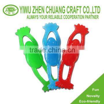 TPR Sling Frog shot toy novelty toy for vending machine capsule