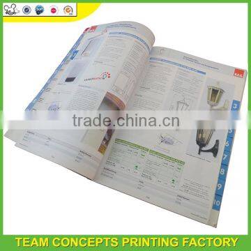 Perfect binding high quality catalogue design