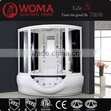 Y840 Massage Steam Shower Rooms/Steam Shower Room Cabin With Massage Bathtub
