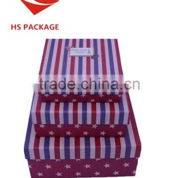 British Style Square-shaped Nesting Gift Box photo-4
