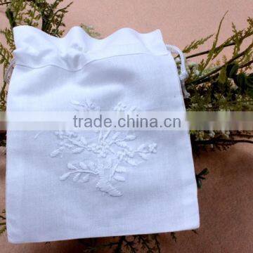 Cotton Embroidery Lavender Bag